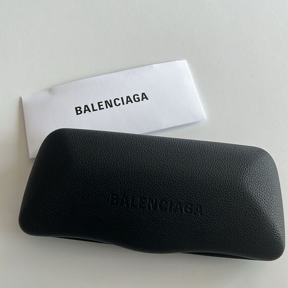 Balenciaga square dark blue sunglasses main image 8